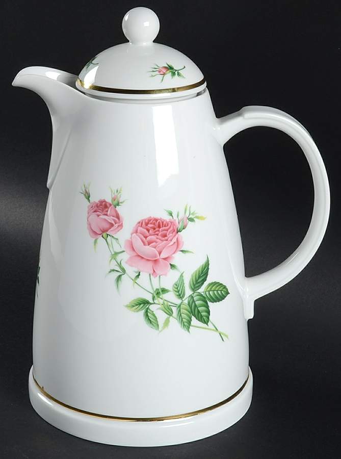 Rose Ceramic Thermos & Lid by Christineholm-1
