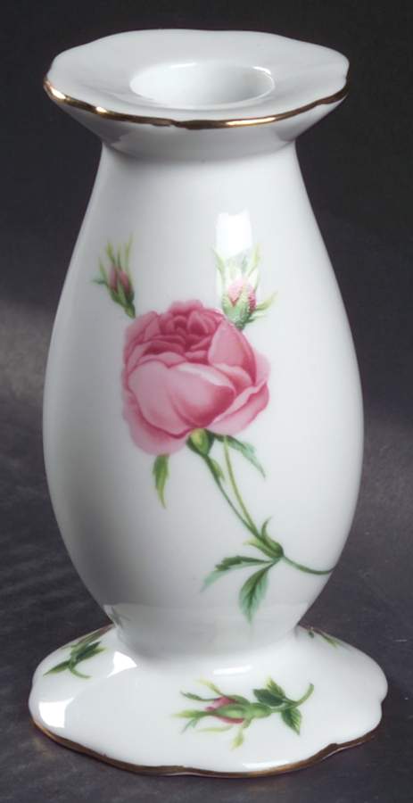 Rose Small Candlestick by Christineholm-1