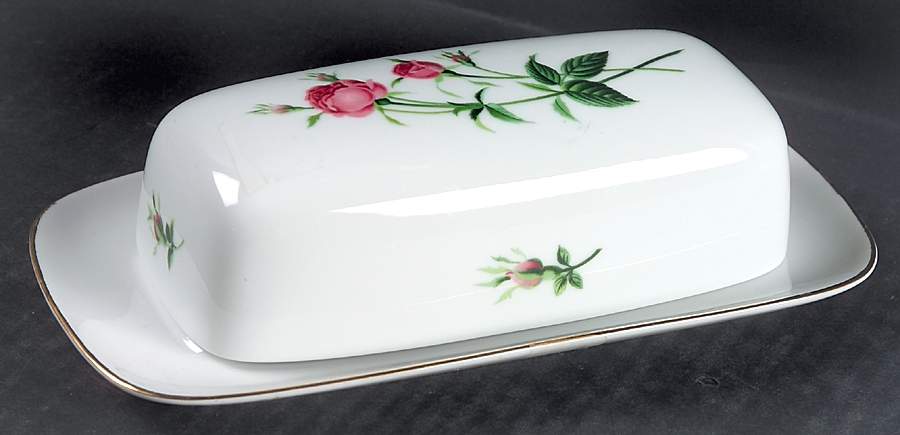 Rose 1/4 Lb Covered Butter by Christineholm-1