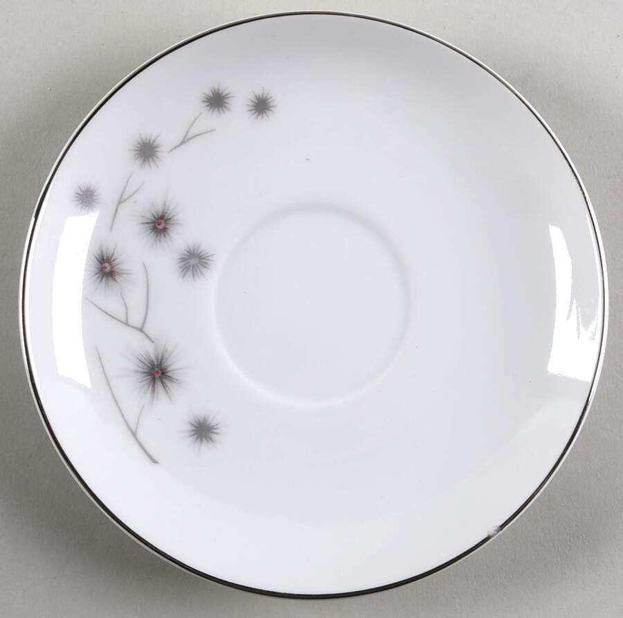 Platinum Star Burst Saucer by Creative-1