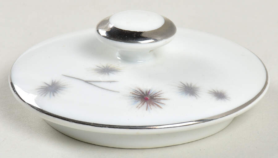Platinum Star Burst Lid for Sugar Bowl by Creative-1