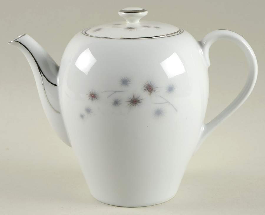 Platinum Star Burst Coffee Pot & Lid by Creative-1
