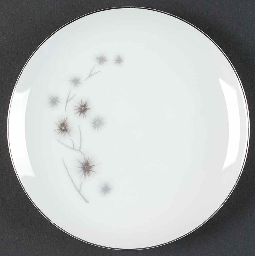 Platinum Star Burst Bread & Butter Plate by Creative-1