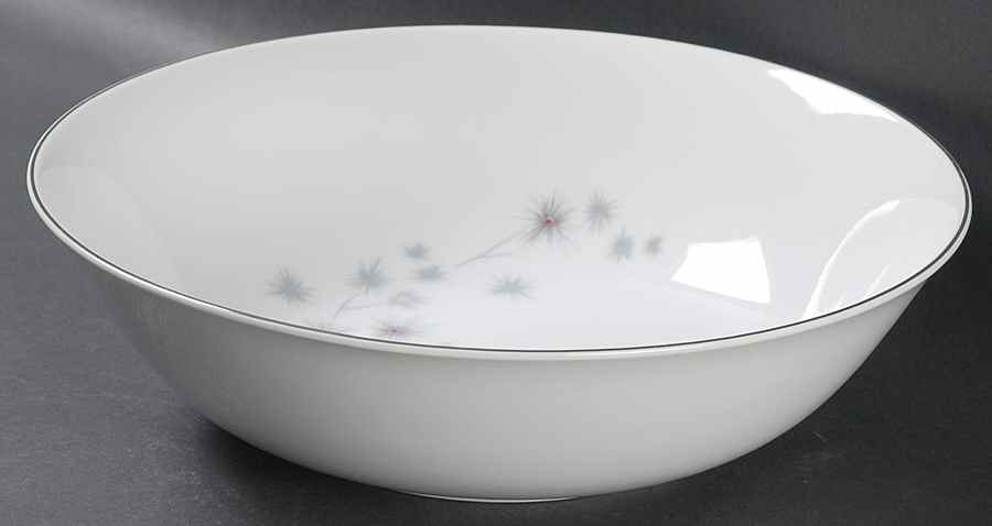 Platinum Star Burst 10" Round Vegetable Bowl by Creative-1