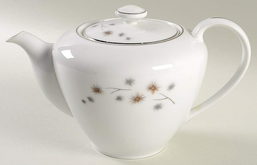 Platinum Star Burst Teapot & Lid by Creative-1