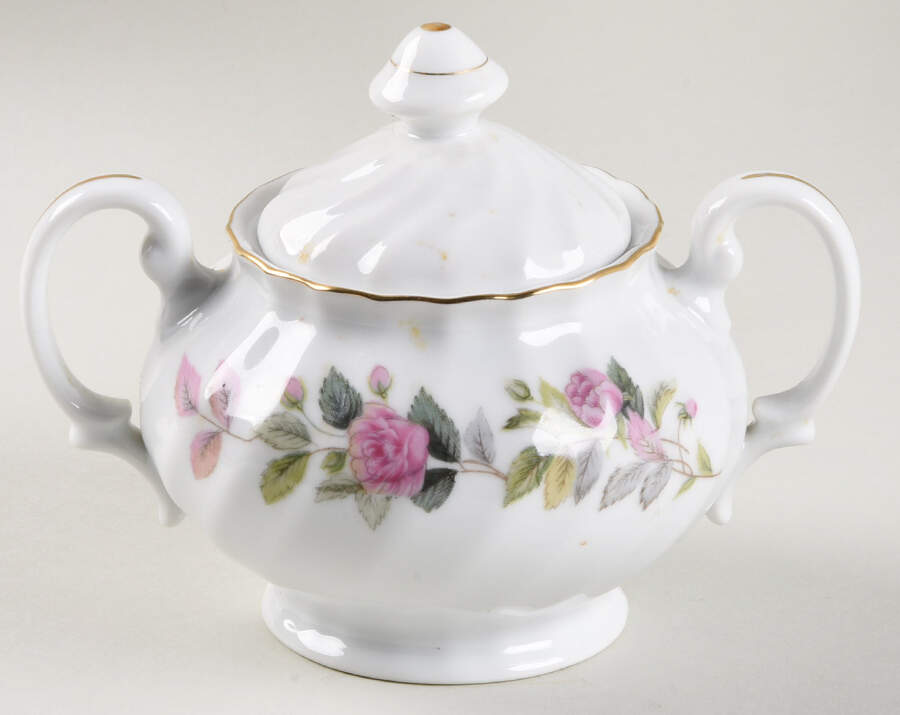 Regency Rose Sugar Bowl & Lid by Creative-1