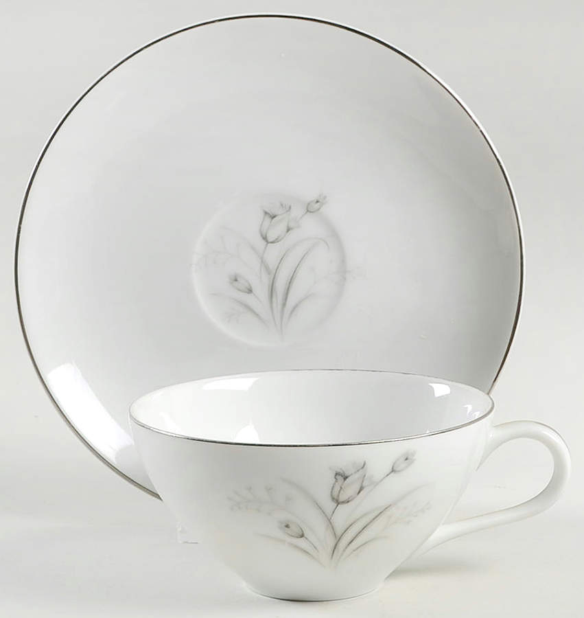 Royal Elegance Flat Cup & Saucer Set by Creative-1