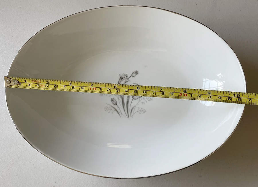 Royal Elegance 10" Oval Serving Platter by Creative-1