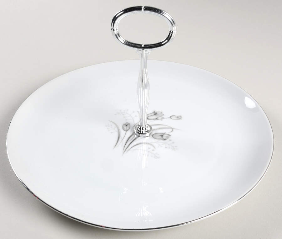 Royal Elegance Round Serving Plate with Center Handle (Dp) Hc by Creative-1