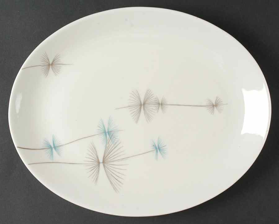 Calinda 11" Oval Serving Platter by Caribe-1