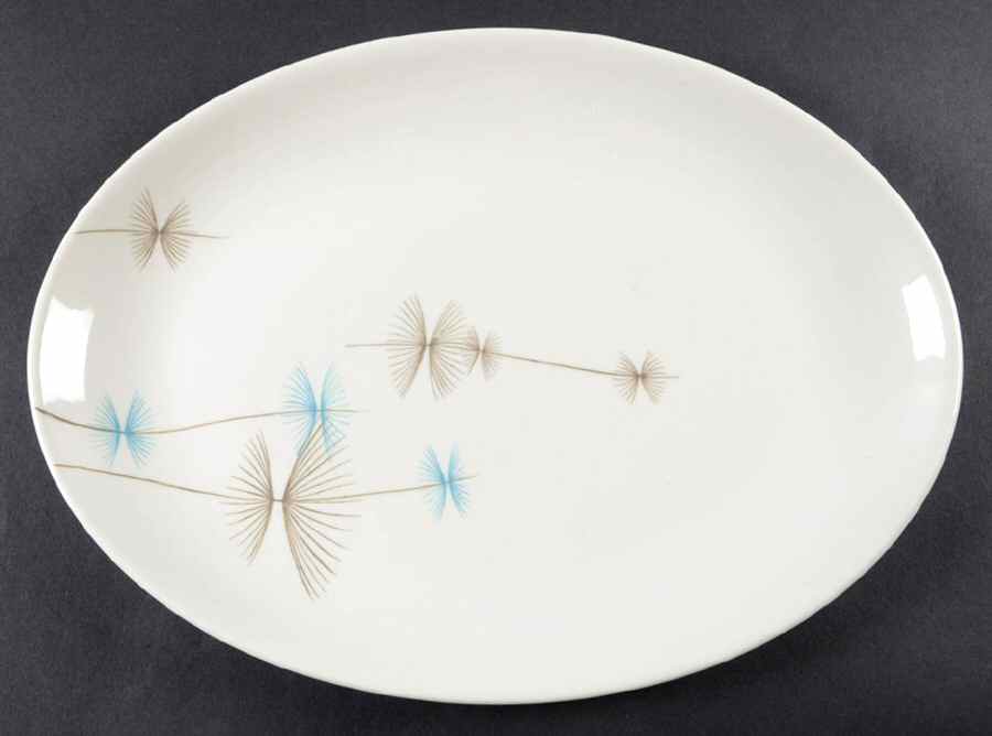Calinda 14" Oval Serving Platter by Caribe-1