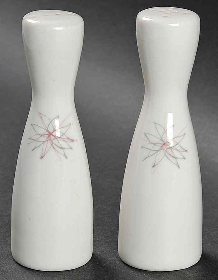 Pink Fancy Salt & Pepper Set by Caribe-1