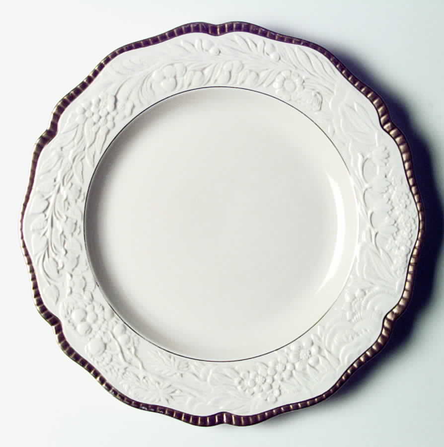 2425 13" Chop Plate (Round Platter) by Crown Ducal-1