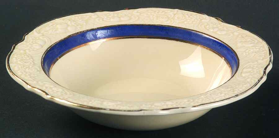 4493 Rim Fruit/Dessert (Sauce) Bowl by Crown Ducal-1