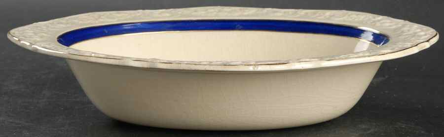 4493 10" Oval Vegetable Bowl by Crown Ducal-1