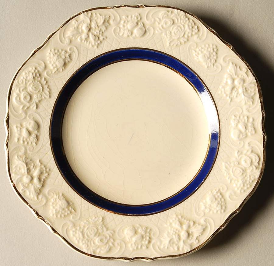 4493 Bread & Butter Plate by Crown Ducal-1