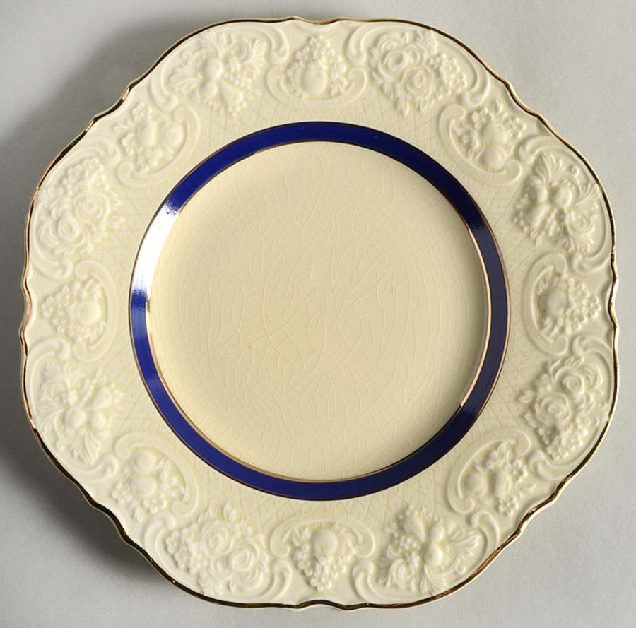 4493 Salad Plate by Crown Ducal-1