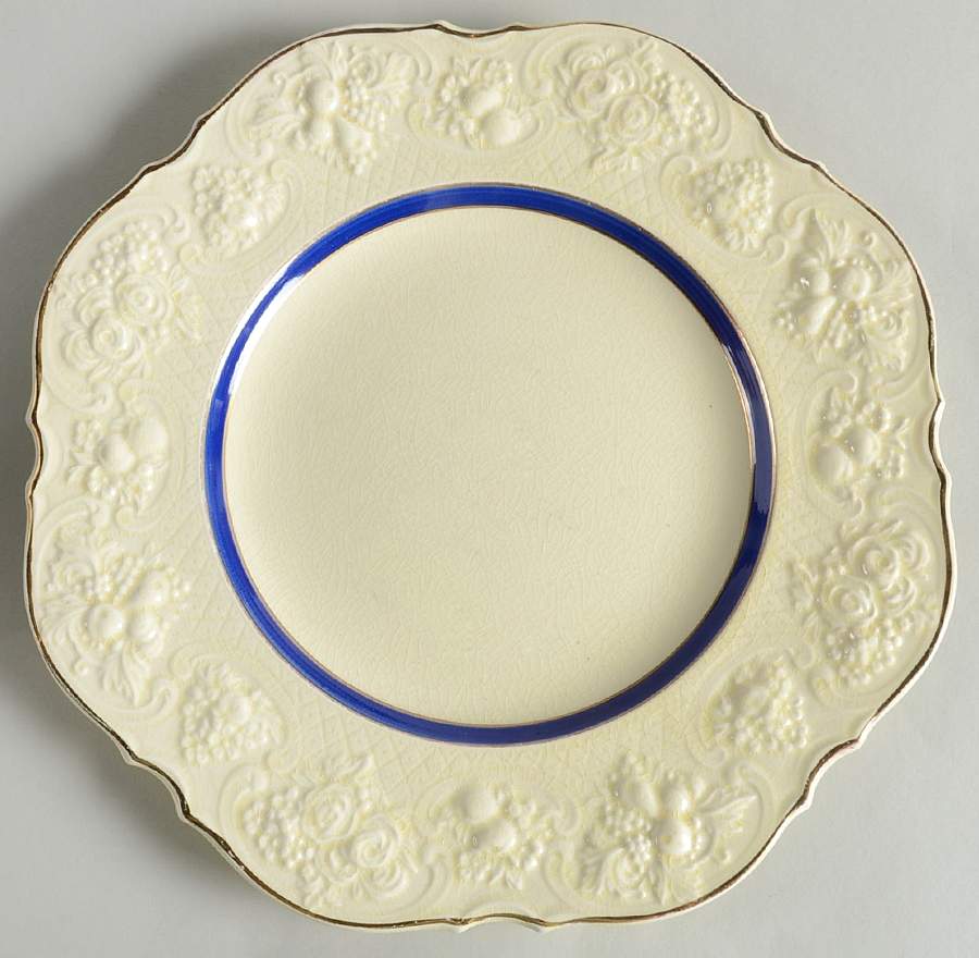 4493 Dinner Plate by Crown Ducal-1