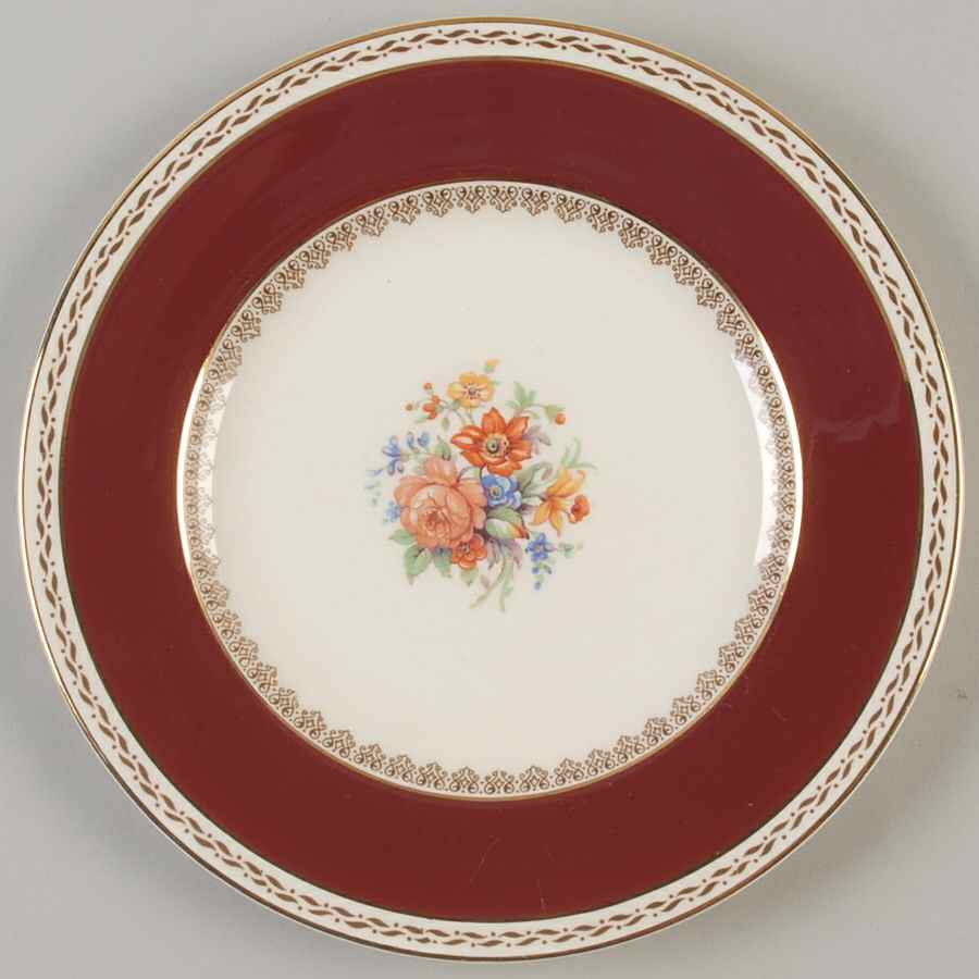 4745 Salad Plate by Crown Ducal-1