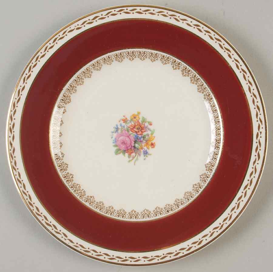4745 Bread & Butter Plate by Crown Ducal-1