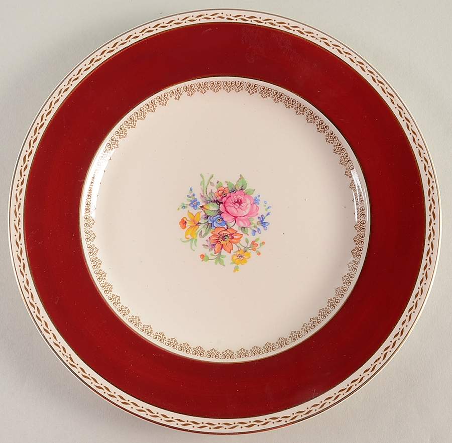 4745 Luncheon Plate by Crown Ducal-1