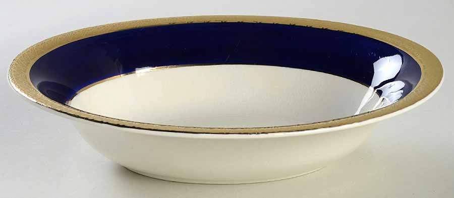 4934 8" Oval Vegetable Bowl by Crown Ducal-1