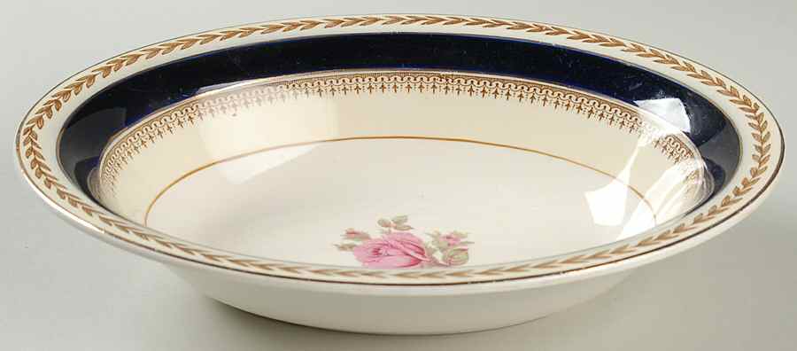 5478 9" Oval Vegetable Bowl by Crown Ducal-1