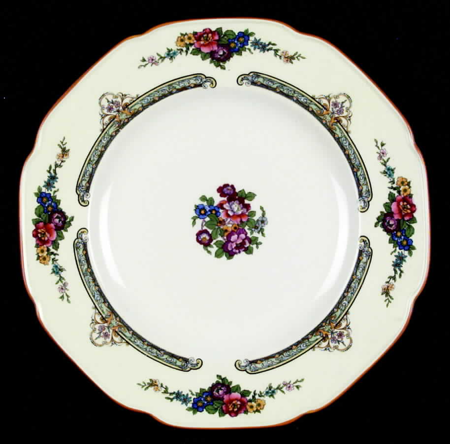 A1487 Dinner Plate by Crown Ducal-1