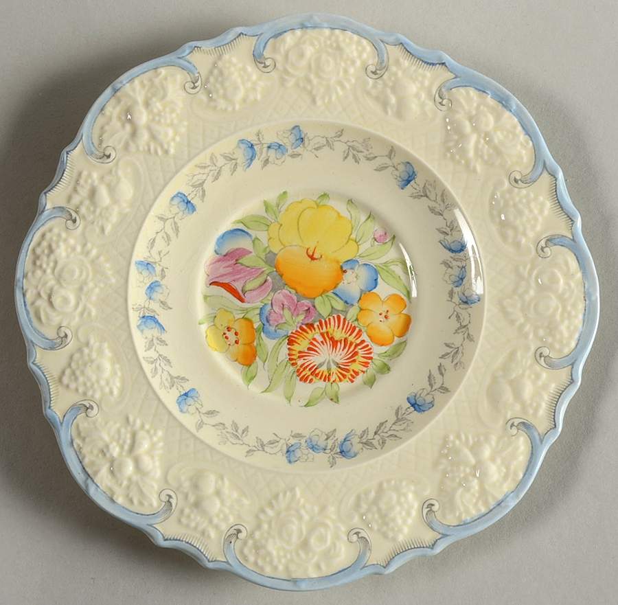 A2913 Saucer for Cream Soup Bowl by Crown Ducal-1