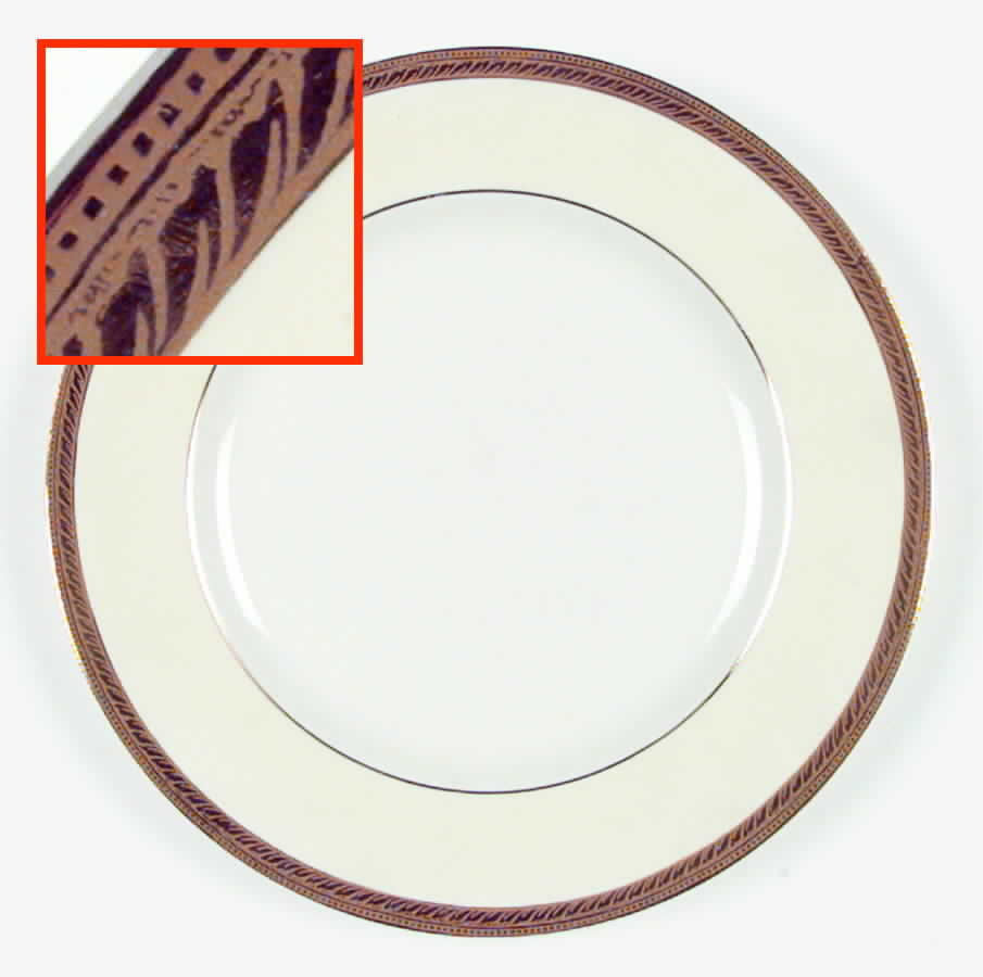 Abbey Dinner Plate by Crown Ducal-1
