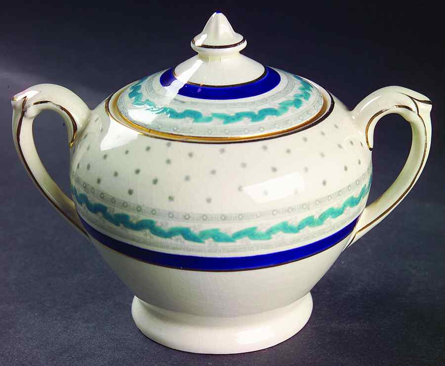 Andover Sugar Bowl & Lid by Crown Ducal-1