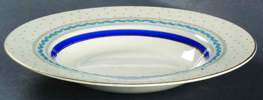 Andover Rim Soup Bowl by Crown Ducal-1