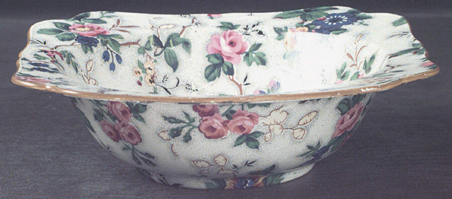 Ascot 8" Round Vegetable Bowl by Crown Ducal-1