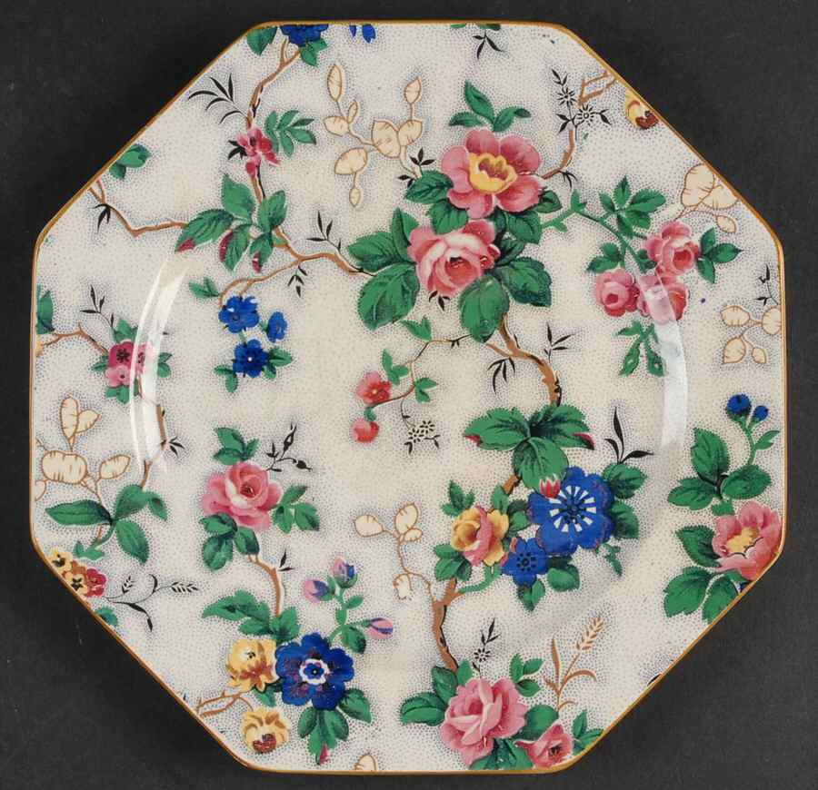 Ascot Luncheon Plate by Crown Ducal-1