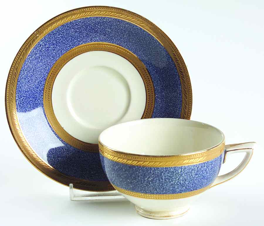Ashley Footed Cup & Saucer Set by Crown Ducal-1