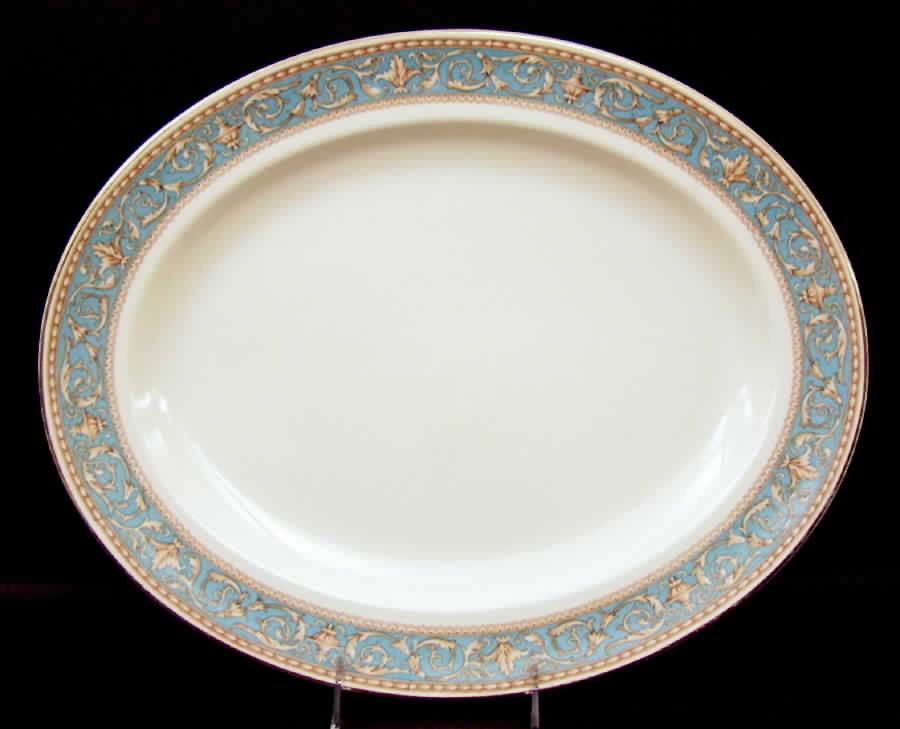 Atlanta 16" Oval Serving Platter by Crown Ducal-1