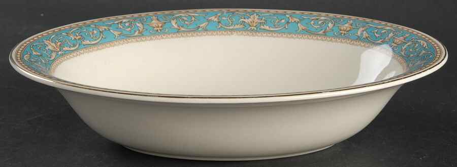 Atlanta 9" Oval Vegetable Bowl by Crown Ducal-1