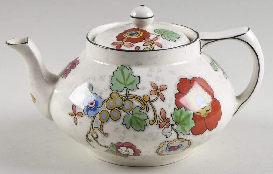 Beaumont Mini Teapot & Lid by Crown Ducal-1