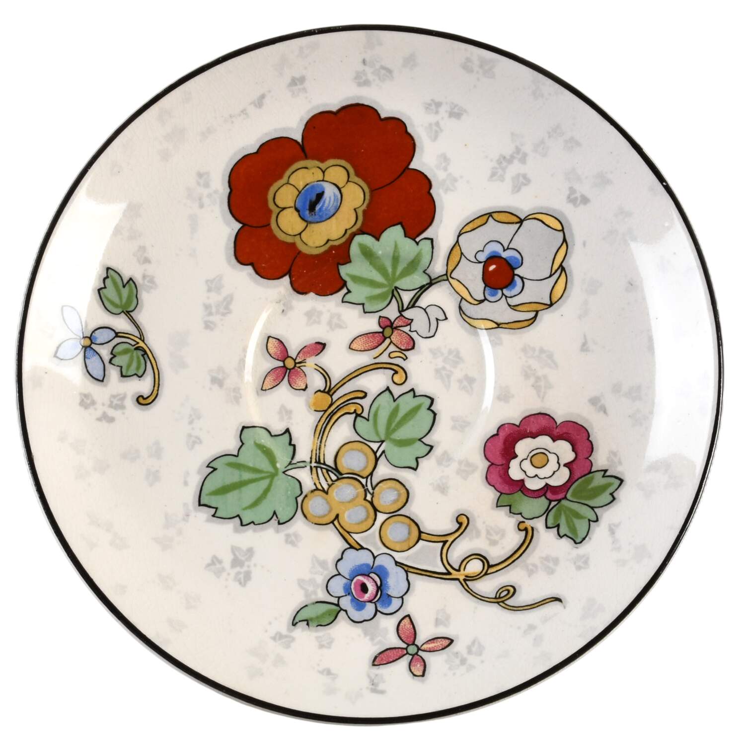 Beaumont Saucer for Flat Cup by Crown Ducal-1