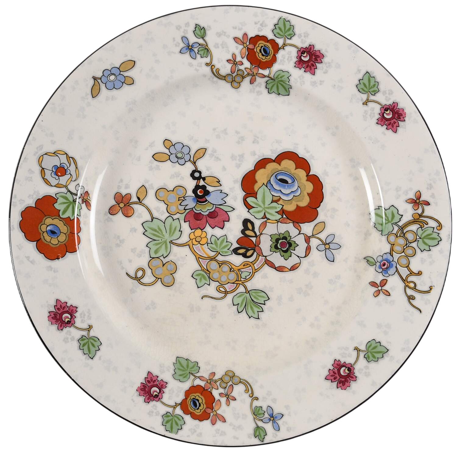 Beaumont 12" Chop Plate (Round Platter) by Crown Ducal-1