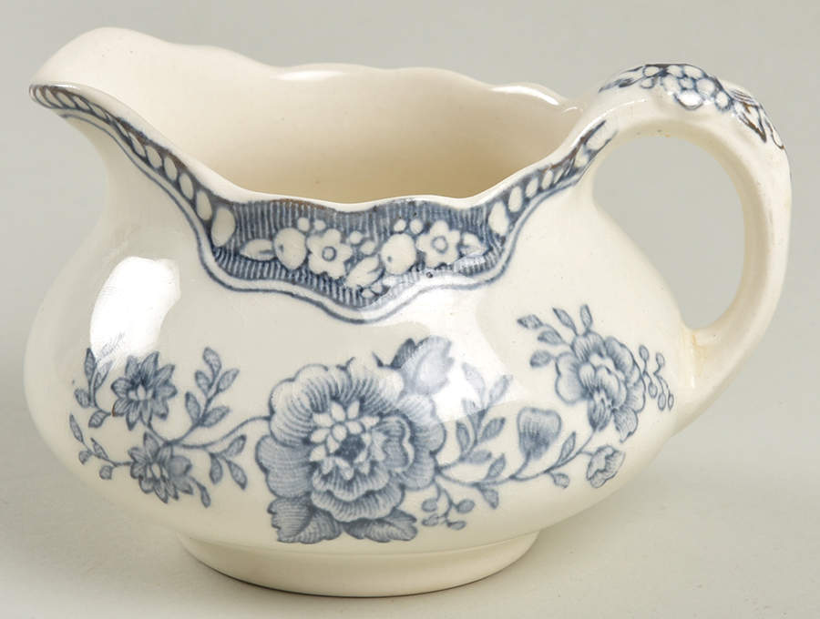 Bristol Dove Grey Creamer by Crown Ducal-1