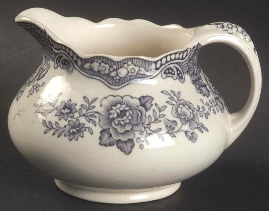 Bristol Dove Grey Creamer by Crown Ducal-1