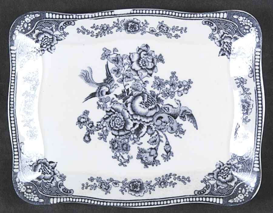 Bristol Dove Grey Mint Tray by Crown Ducal-1