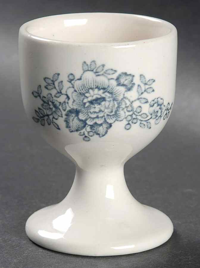 Bristol Dove Grey Single Egg Cup by Crown Ducal-1