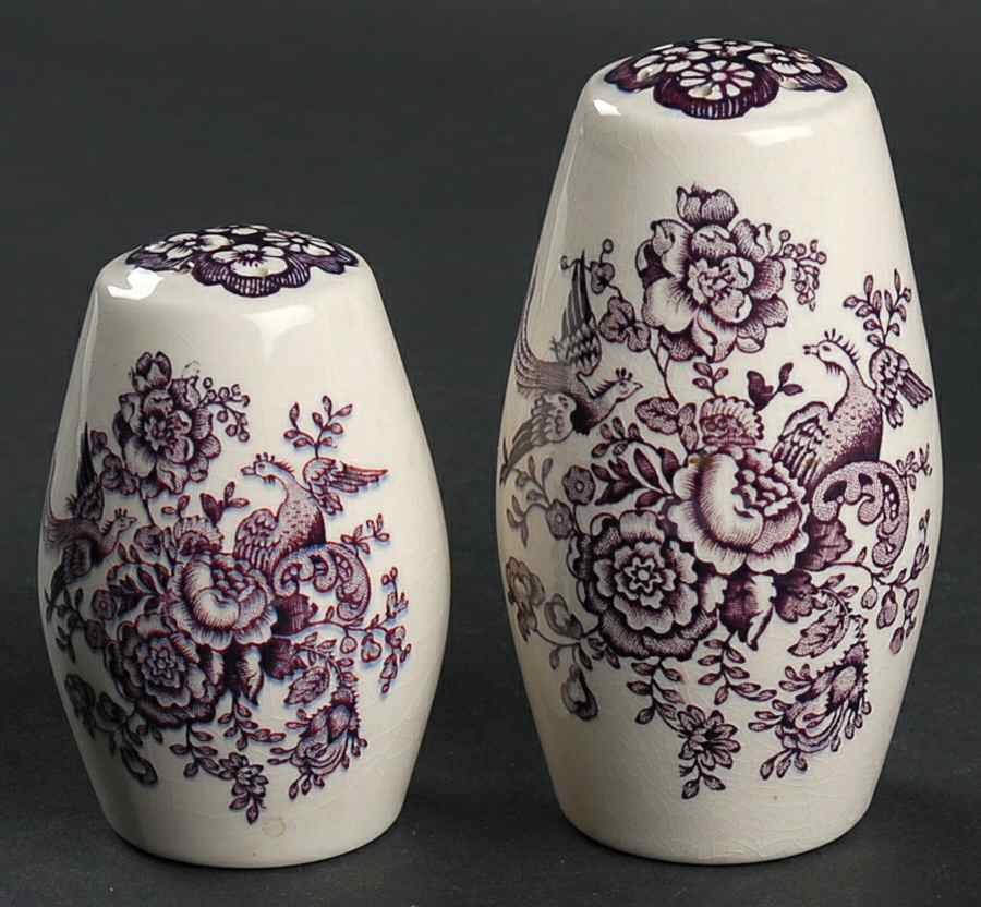 Bristol Mulberry Salt & Pepper Set by Crown Ducal-1