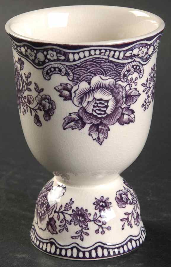 Bristol Mulberry Double Egg Cup by Crown Ducal-1