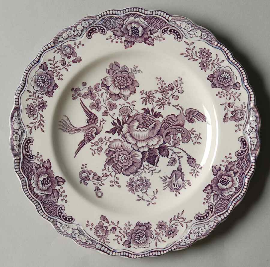 Bristol Mulberry Dessert/Pie Plate by Crown Ducal-1