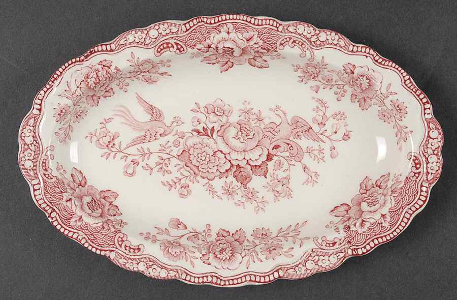 Bristol Pink (Cream) Relish by Crown Ducal-1