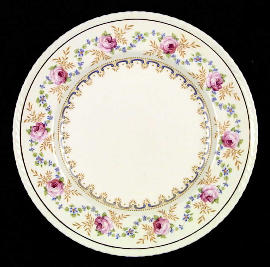 Caprice Dinner Plate by Crown Ducal-1