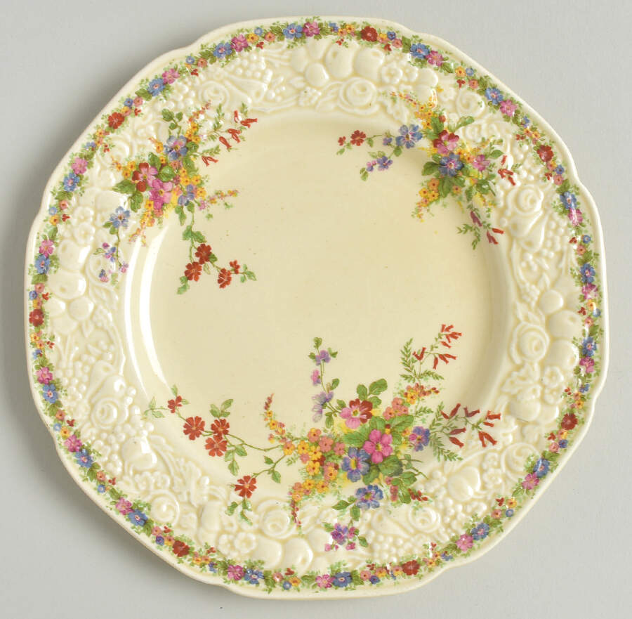 Chatham Dessert/Pie Plate by Crown Ducal-1